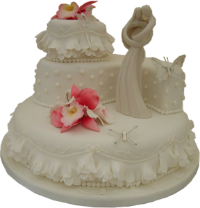 Wedding cake PNG-19459